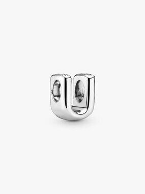 PandoraLetter U Alphabet Charm